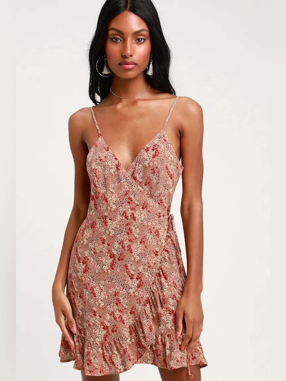 Intimately Free People All My Love Floral Wrap Dress
